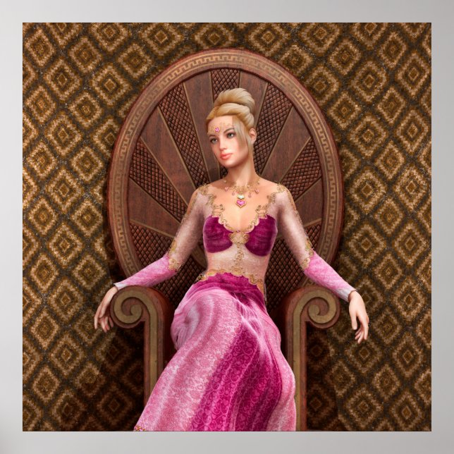 Affiches Princesse de conte de fées (Devant)