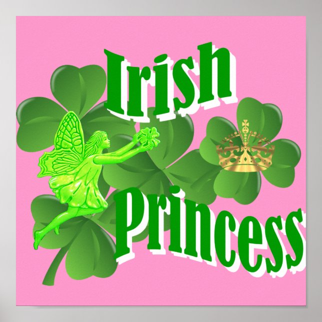 Affiches princesse irlandaise (Devant)