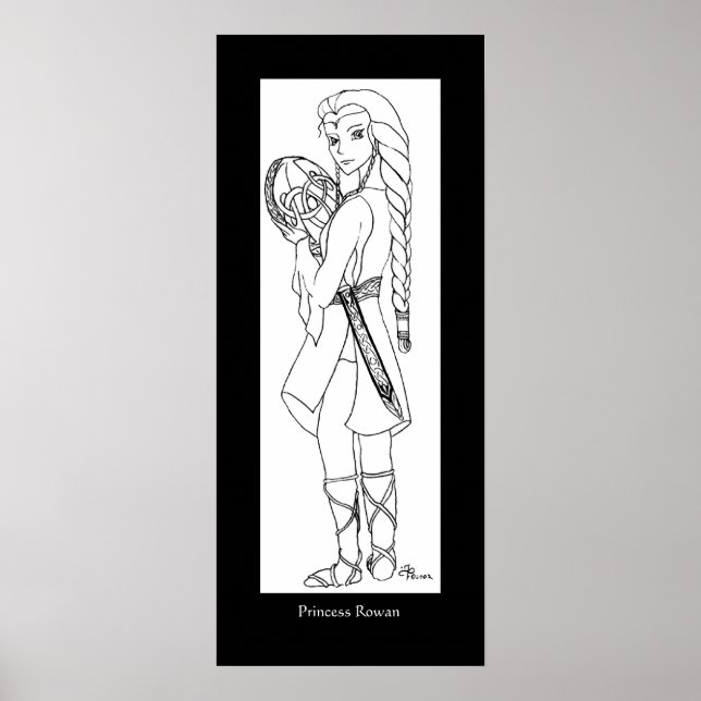 Affiches Princesse Rowan (Devant)