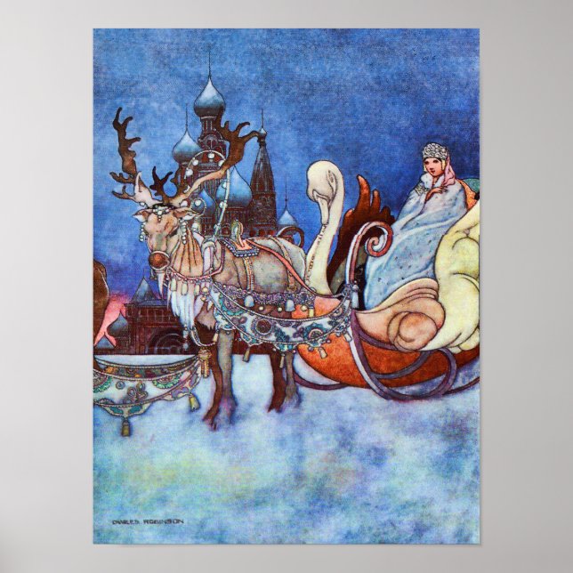 Affiches Princesse russe par Charles Robinson (Devant)