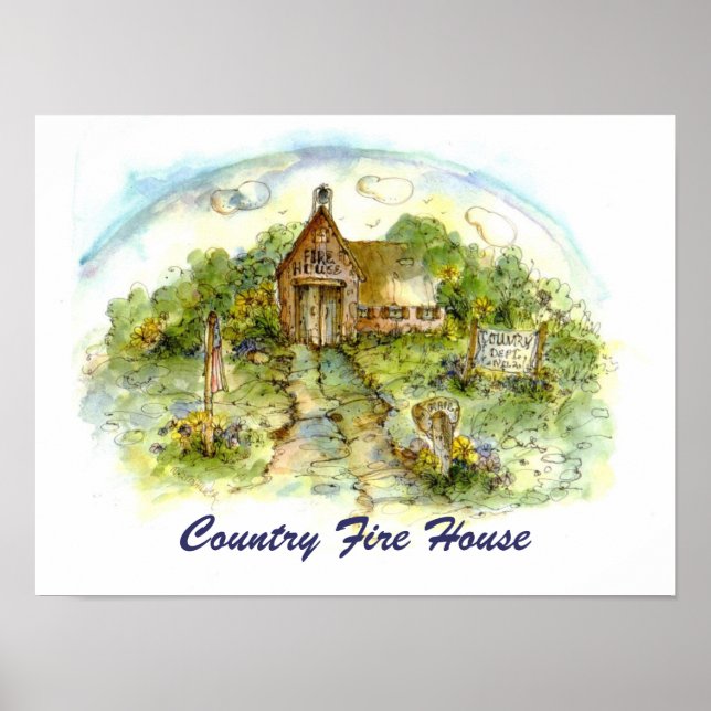 Affiches print firehouse (Devant)