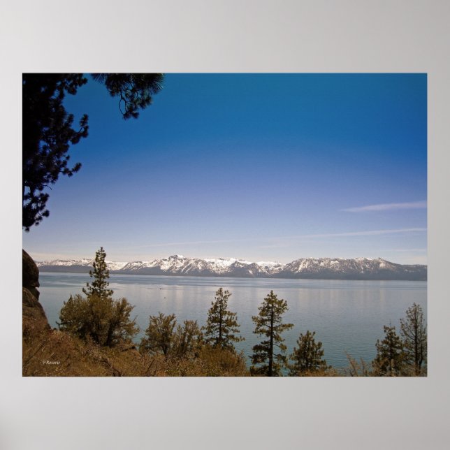 Affiches Printemps tardif dans le lac Tahoe (Poster) (Devant)
