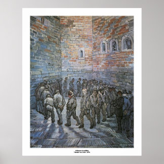 Affiches Prisonniers Exercice par Vincent van Gogh