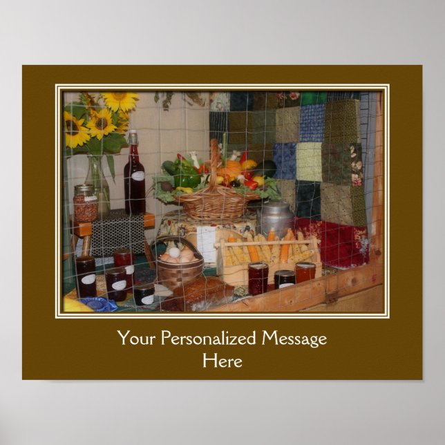 Affiches Prix de la Foire du Pays Produit Personnalisé (Devant)