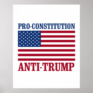 Affiches Pro-Constitution anti-Trump - anti-Trump -