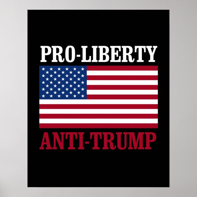 Affiches Pro-Liberty Anti-Trump - Anti-Trump — (Devant)
