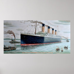 Affiches Procès de mer de RMS Titanic