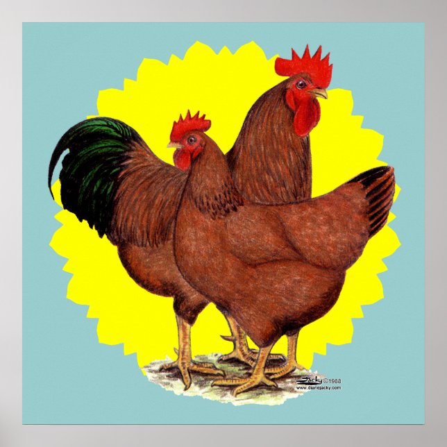 Affiches Production Red Sunburst (Devant)