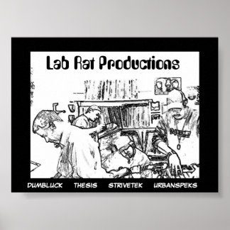Affiches Productions de rats de laboratoire