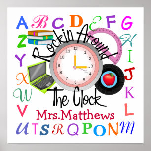 Affiches Professeur à l'école Rockin' - SRF