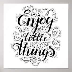 Affiches Profitez Des Petites Choses 1