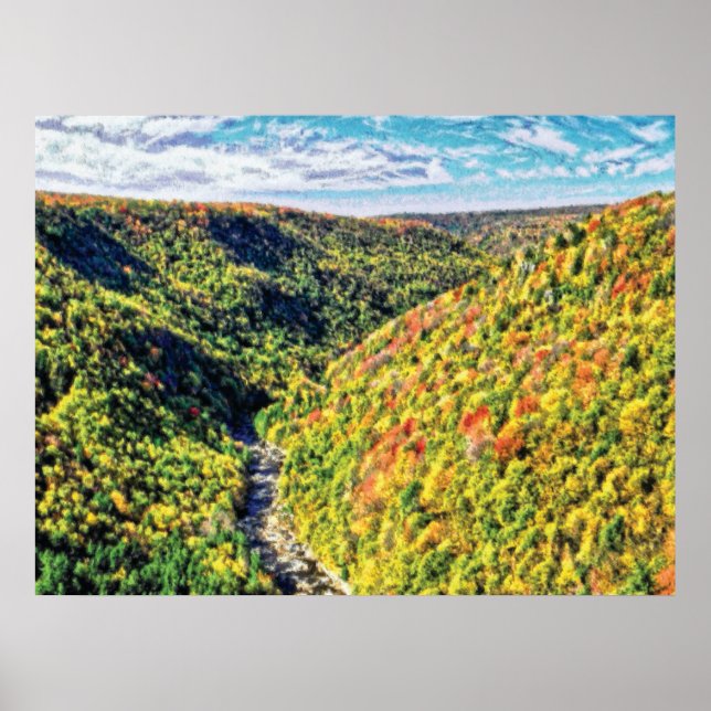 Affiches Profondeur 70 Bristle huile cmyk (Devant)