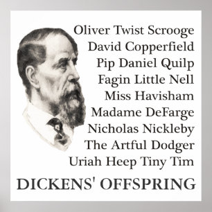 Affiches Progéniture de Dickens