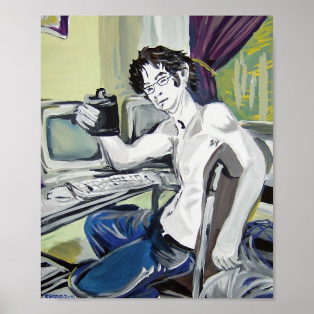 Affiches Programmeur informatique (Devant)