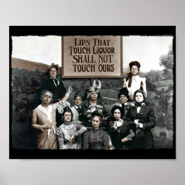 Affiches Prohibition Ladies (Devant)