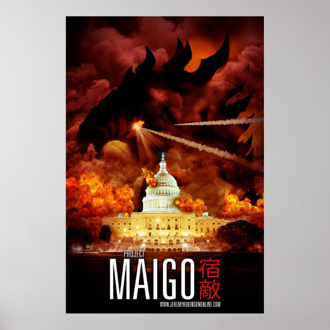 Affiches Projet Maigo, avec Nemesis (Devant)