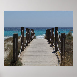 Affiches Promenade à la plage