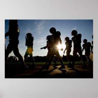 Affiches Promenade de football