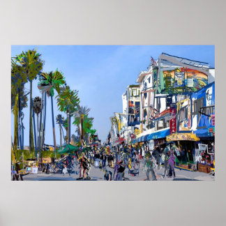 Affiches Promenade de Venice Beach