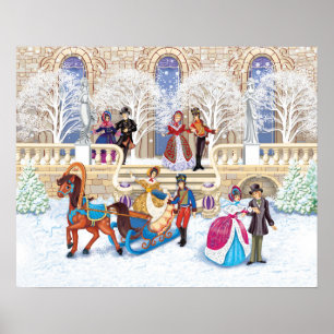 Affiches Promenade hivernale