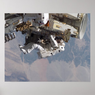 Affiches Promenade spatiale et ISS (STS-115)