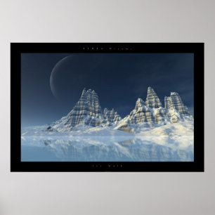 Affiches Promenade sur la glace