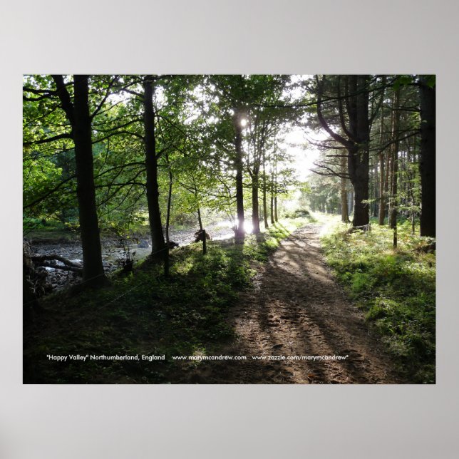 Affiches Promenez-Vous Près De La Vallée River-Happy, North (Devant)