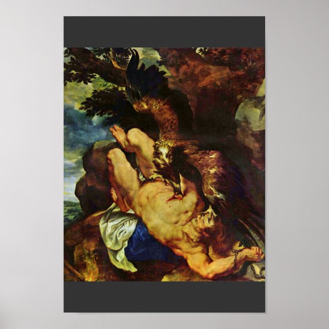 Affiches Prométhée Liée Par Rubens Peter Paul (Devant)