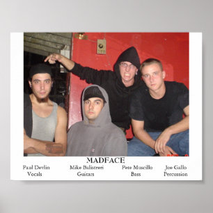 AFFICHES PROMO DE MADFACE