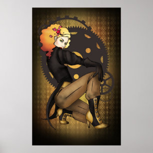 Affiches Propagande de pirate de Steampunk