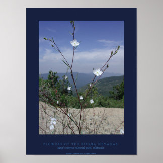 Affiches Propriétaires de la Sierra Nevadas