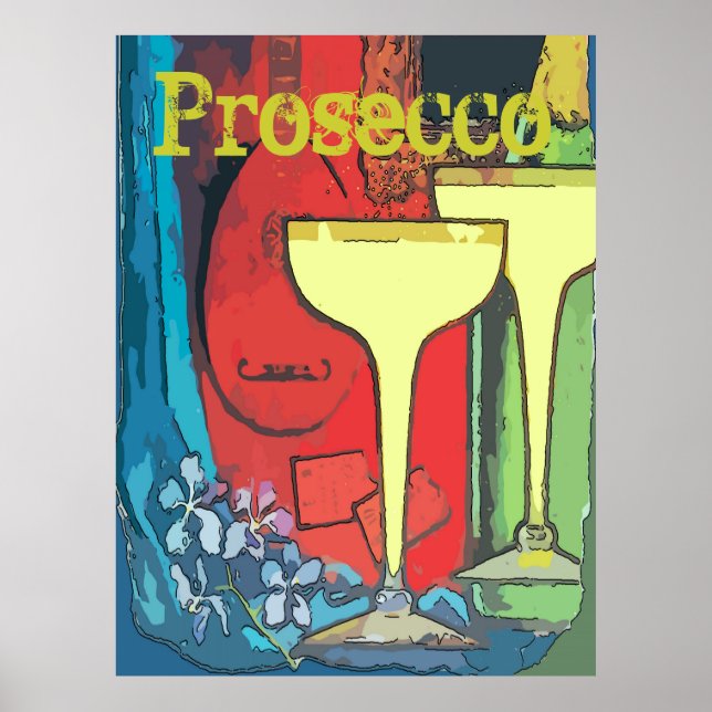 Affiches Prosecco, Vins, Modifier le texte (Devant)