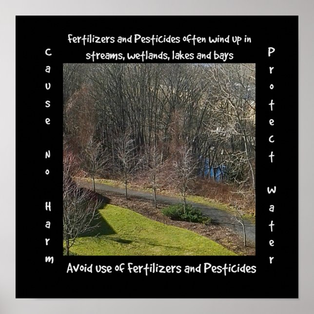 Affiches Protéger l'eau et la nature (Devant)