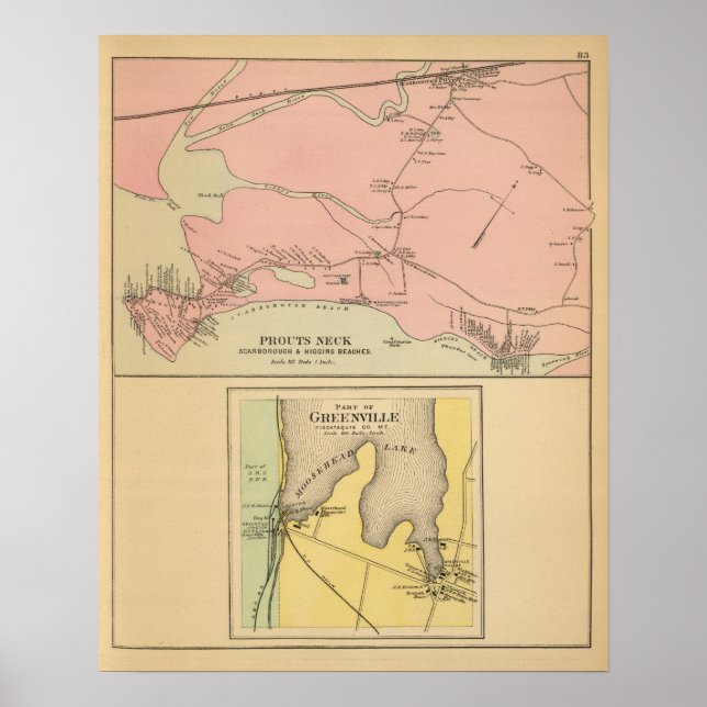 Affiches Prouts Neck Scarborough, Higgins (Devant)