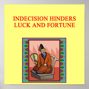 Affiches proverbe chinois sage