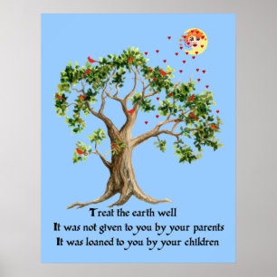 Affiches Proverbe kenyan de nature