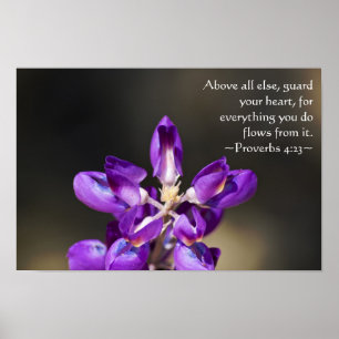 Affiches Proverbes 4:23