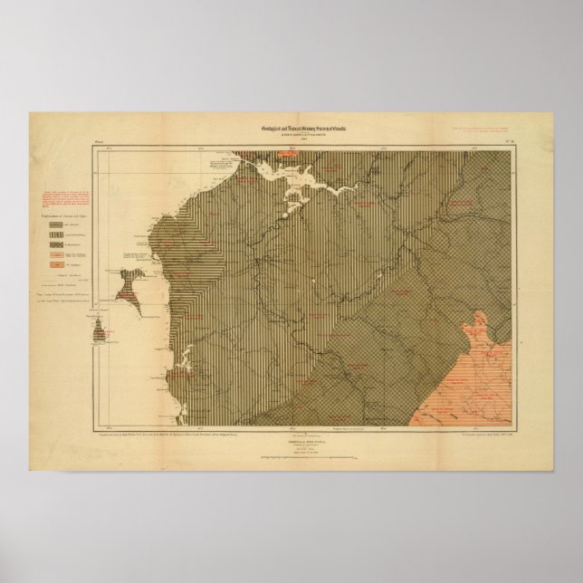 Affiches Province de la Nouvelle-Écosse Île du Cap-Breton 4 (Devant)