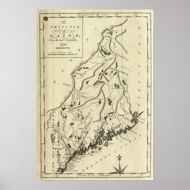 Affiches Province du Maine (Devant)