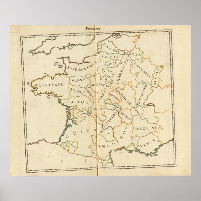 Affiches Provinces, France (Devant)