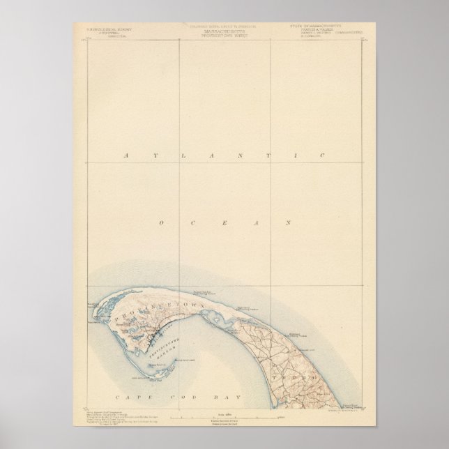 Affiches Provincetown, Massachusetts (Devant)