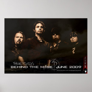 Affiches PS derrière l'affiche de masque