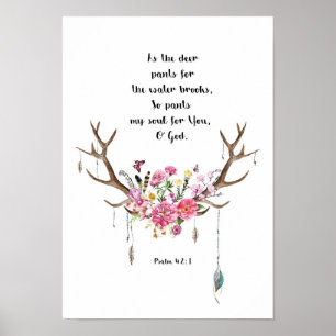 Affiches Psaume 42:1