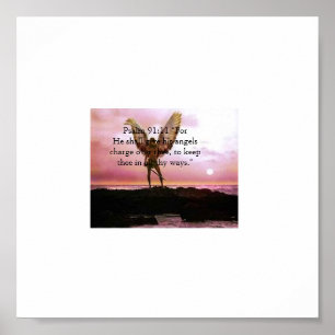 Affiches Psaume 91:11...