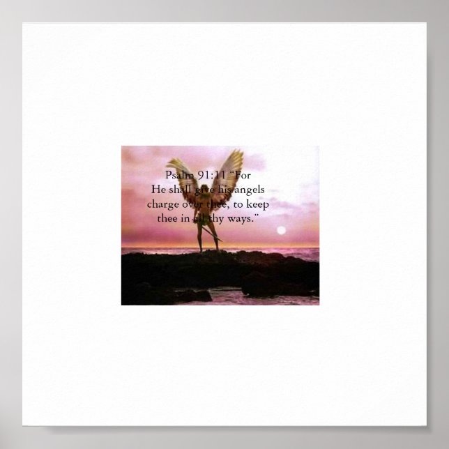 Affiches Psaume 91:11... (Devant)