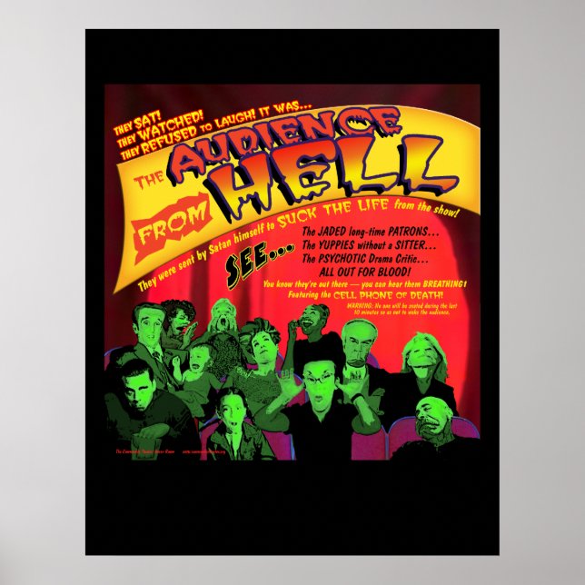 Affiches Public De L'Affiche Hell Theater (Devant)