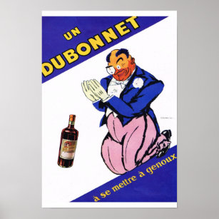 Affiches Publicité française Dubonnet