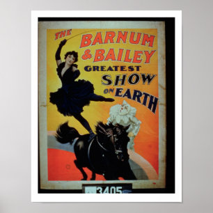 Affiches Publicité par affichage 'le Barnum et le Bailey