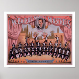 Affiches Publicité pour 'des troubadours de Famous d'I.W.