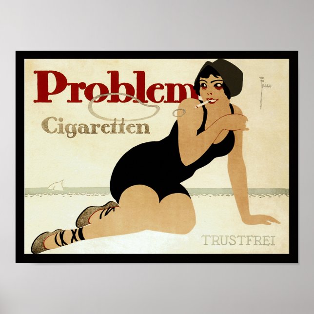 Affiches Publicité sur la cigarette (Devant)
